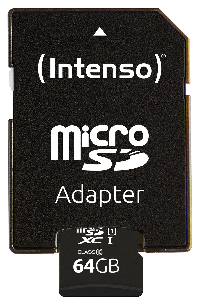 3423490 Premium MicroSDXC Speicherkarte 64 GB Class 1 (U1) Klasse 10 