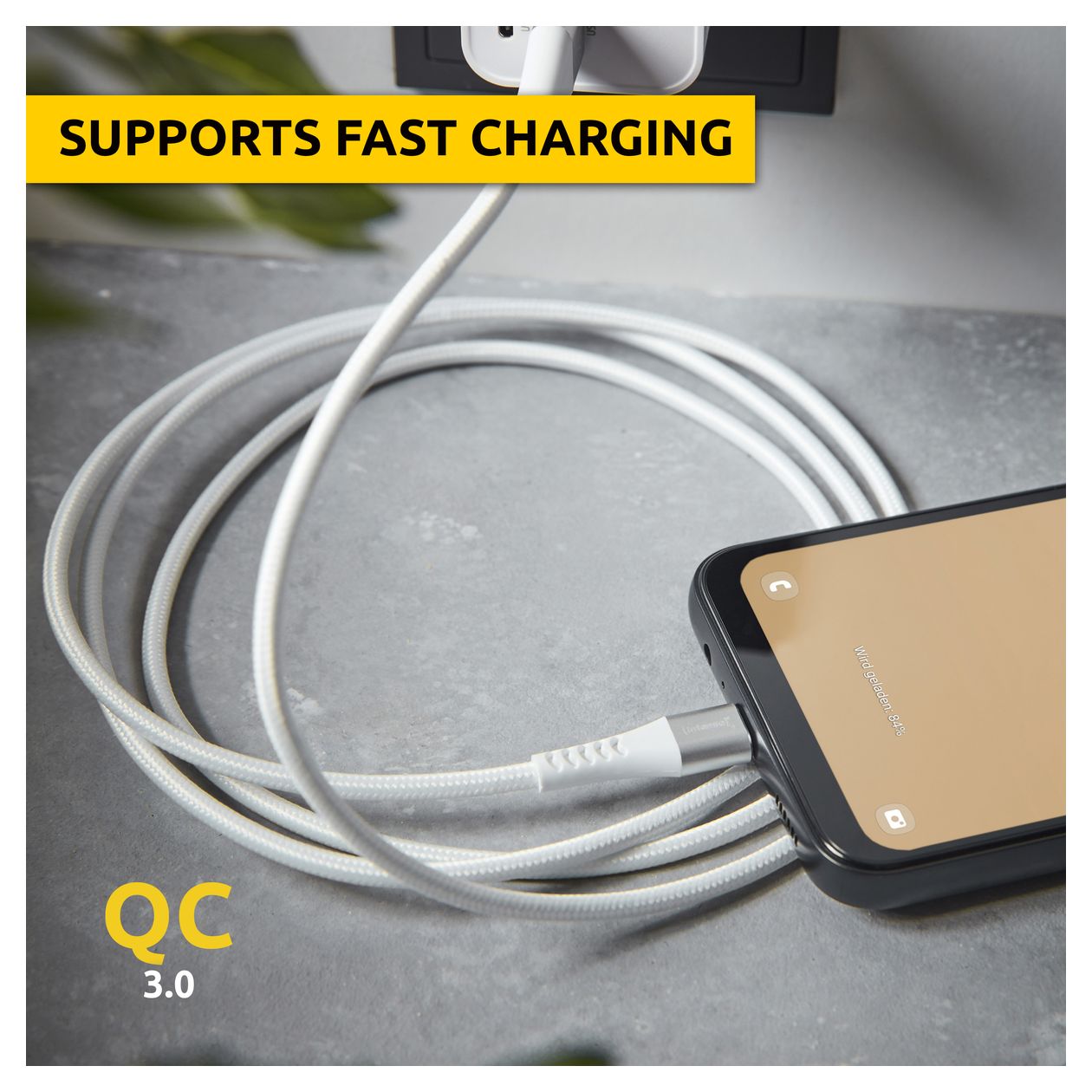 7901102 0,48 Gbit/s USB A auf USB C Männlich bis 60 W 1,5 m  (Weiß) 