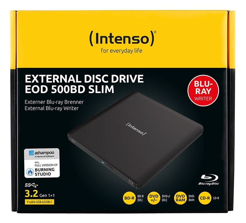 EOD 500BD Slim externer Blu-ray Brenner 