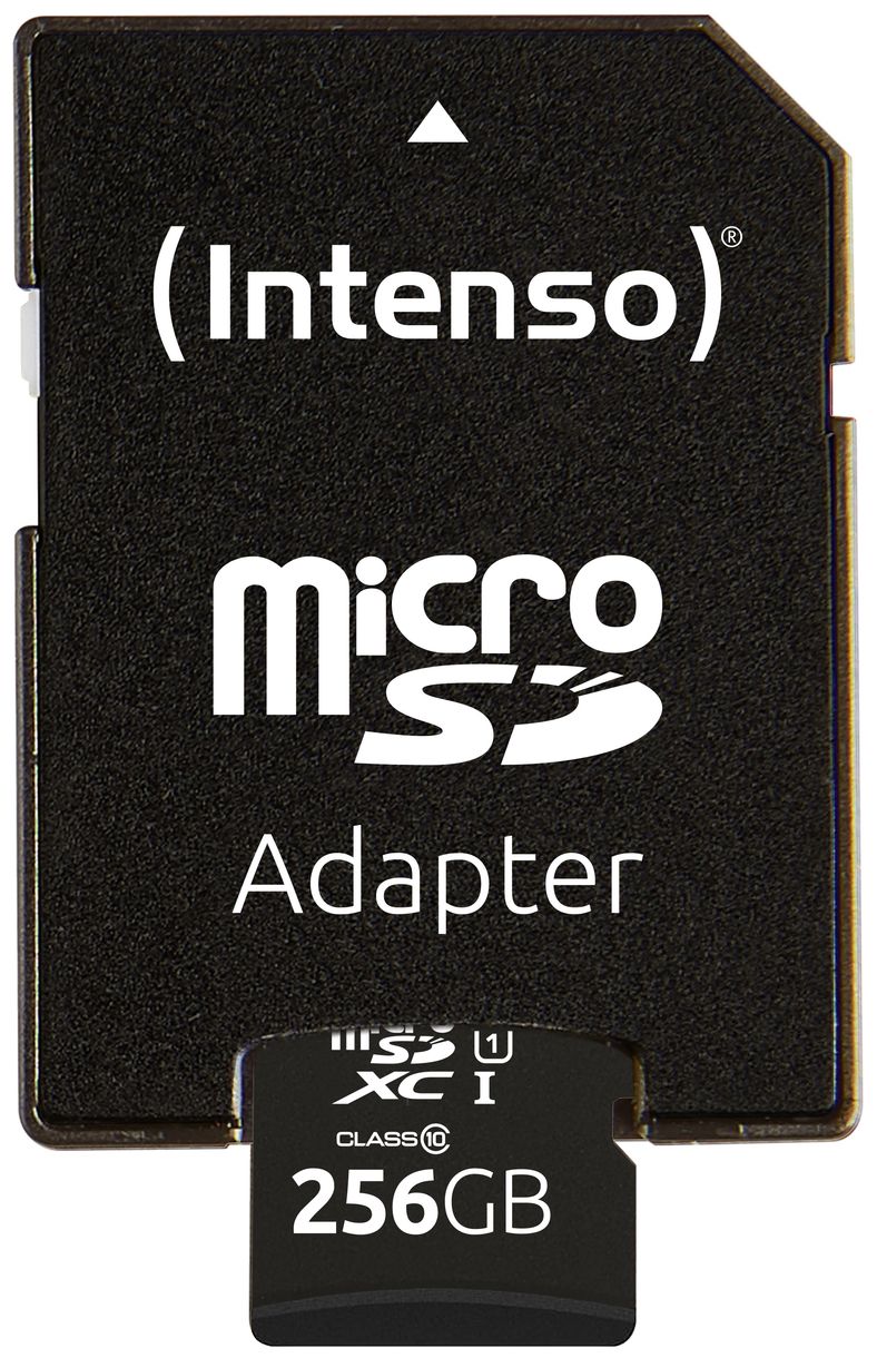 3423492 MicroSD Speicherkarte 256 GB Class 1 (U1) Klasse 10 