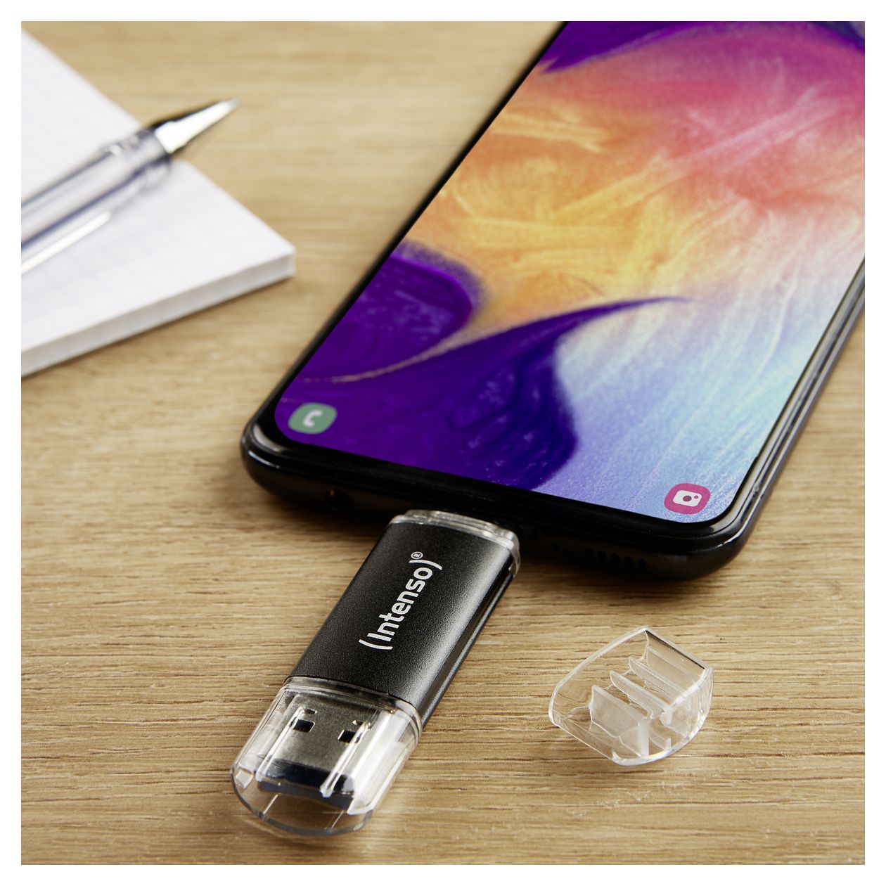 Twist Line USB Type-A / USB Type-C Stick 64 GB  (Anthrazit) 