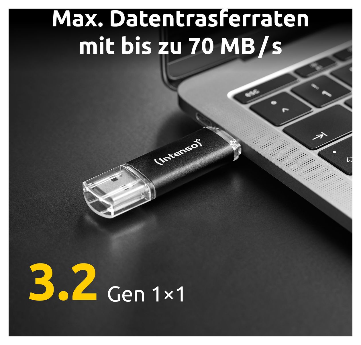 Twist Line USB Type-A / USB Type-C Stick 256 GB  (Anthrazit) 
