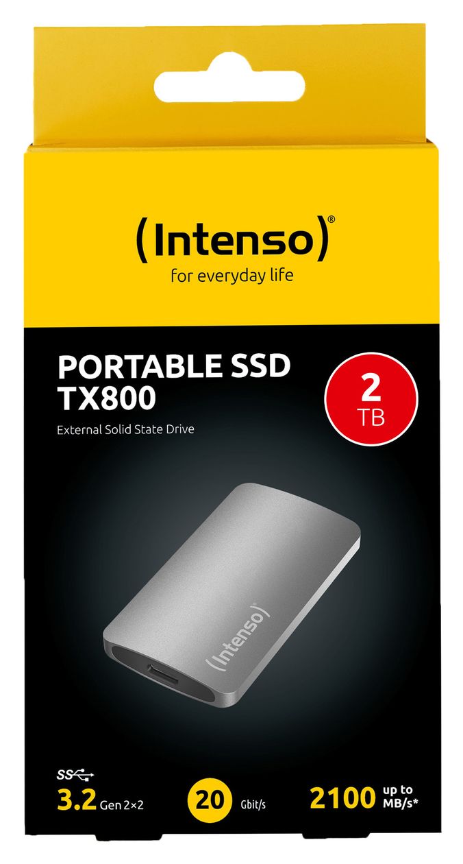 TX800 2 TB SSD  (Anthrazit) 