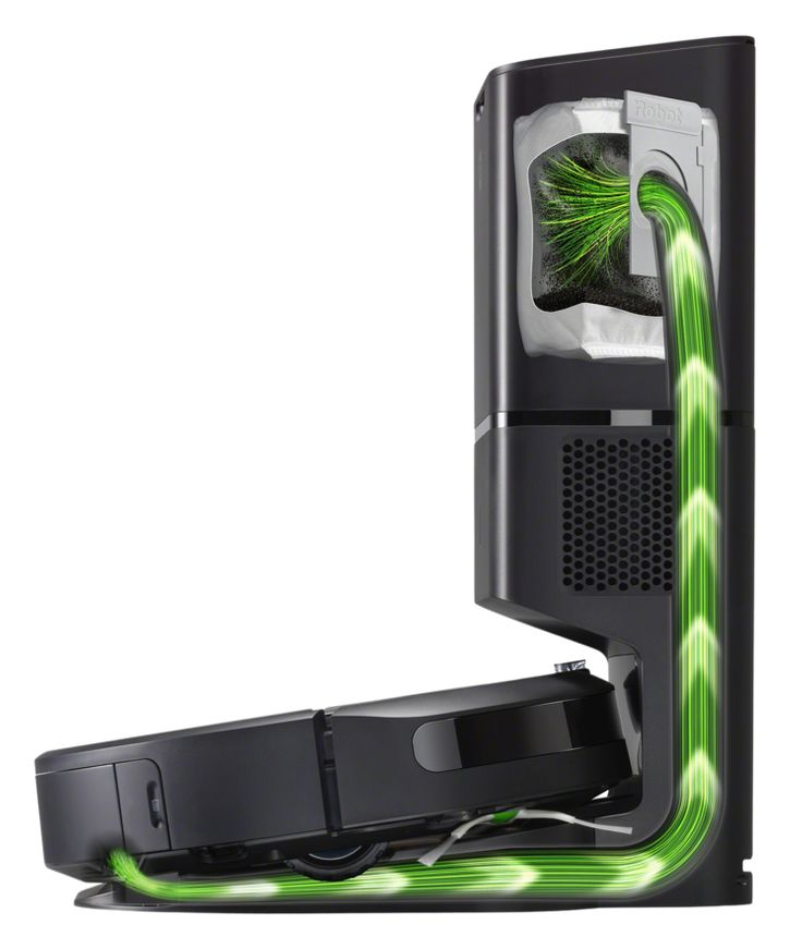 Roomba Combo i8+ Saugroboter nass/trocken  (Schwarz) 