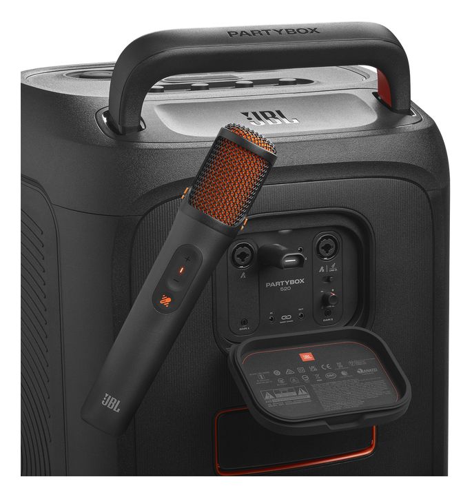 EasySing Mics Karaoke kabellos Microphone set  (Schwarz) 