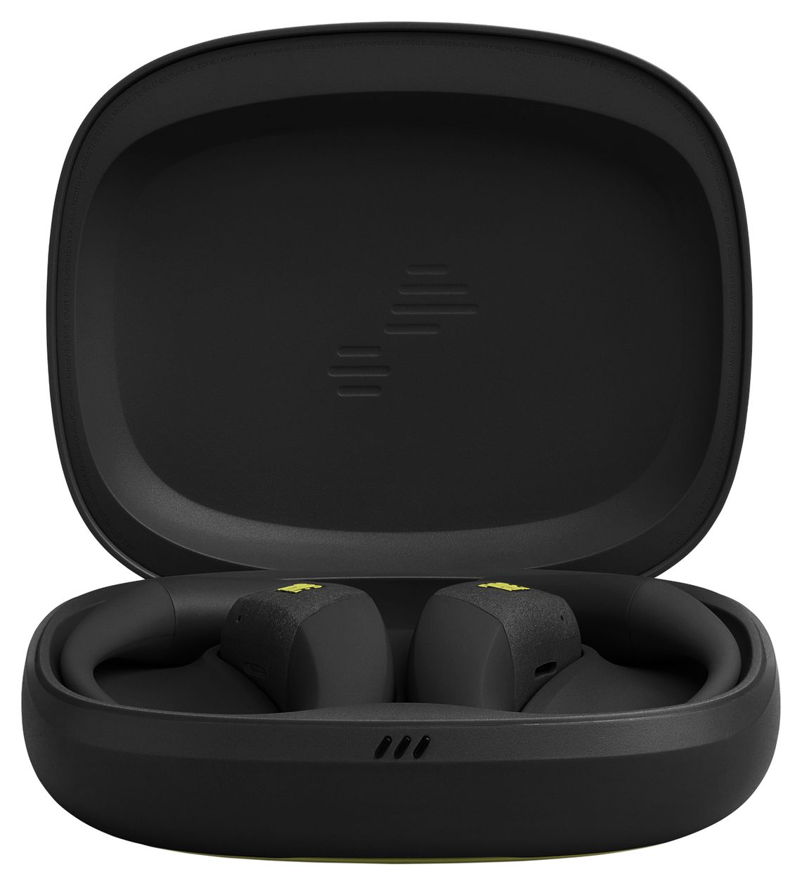 Endurance Zone In-Ear Bluetooth Kopfhörer kabellos 32 h Laufzeit IP68  (Schwarz, Limette) 