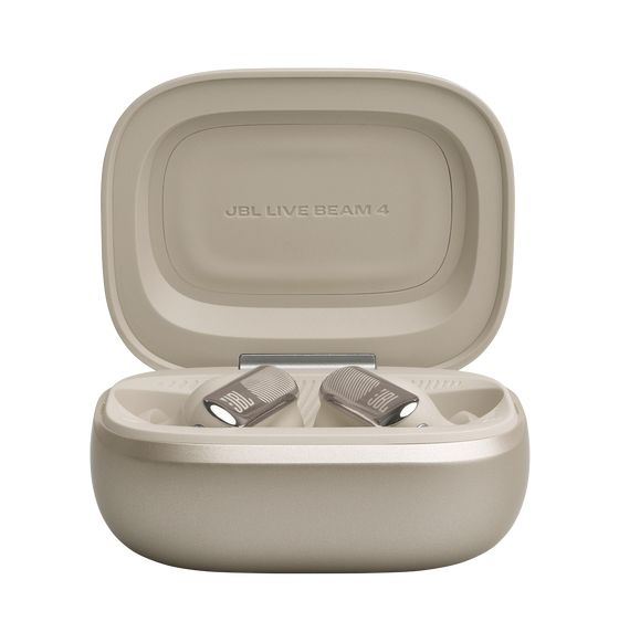 Live Beam 4 In-Ear Bluetooth Kopfhörer kabellos 10 h Laufzeit IP55  (Champagner) 