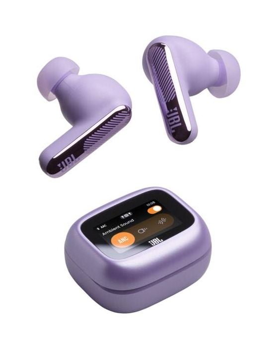 Live Beam 4 In-Ear Bluetooth Kopfhörer kabellos 10 h Laufzeit IP55  (Violett) 