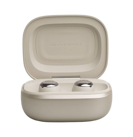 Live Buds 4 In-Ear Bluetooth Kopfhörer kabellos 8 h Laufzeit IP55  (Champagner) 