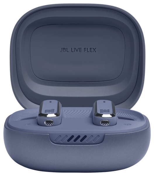 Technomarkt 40 Bluetooth h expert von JBL Flex Laufzeit kabellos Kopfhörer In-Ear IP54 (Blau) Live