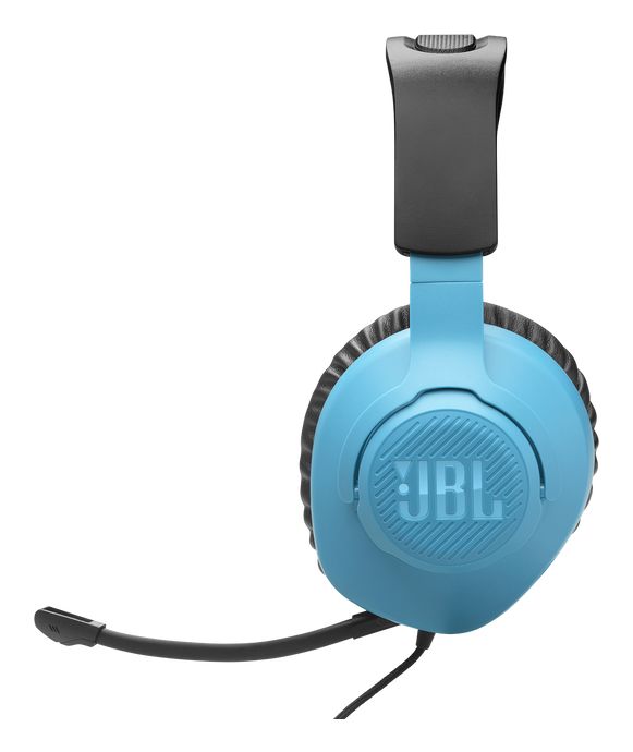 Quantum 100N Over Ear Kopfhörer Kabelgebunden  (Blau, Rot) 