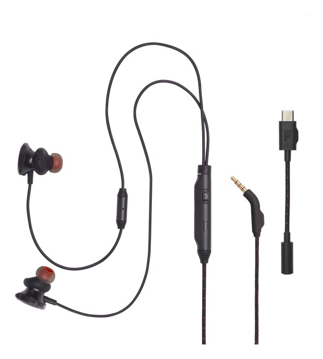 Quantum 50C In-Ear Kopfhörer Kabelgebunden  (Schwarz) 