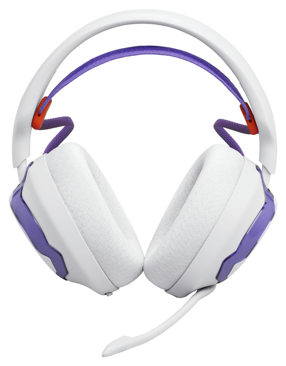 Quantum 650 Over Ear Bluetooth Kopfhörer kabellos 60 h Laufzeit USB Typ-C  (Weiß) 