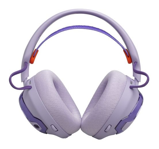 Quantum 650 Over Ear Bluetooth Kopfhörer kabellos 60 h Laufzeit USB Typ-C  (Violett) 