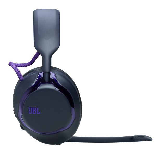 Quantum 850 Over Ear Bluetooth Kopfhörer kabelgebunden&kabellos 30 h Laufzeit USB Typ-C  (Schwarz, Blau) 