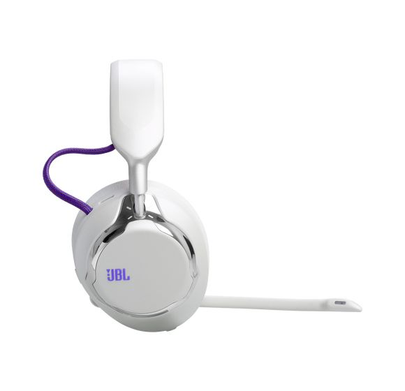 Quantum 950 Over Ear Bluetooth Kopfhörer kabellos 30 h Laufzeit USB Typ-C (Orange, Silber, Weiß) 