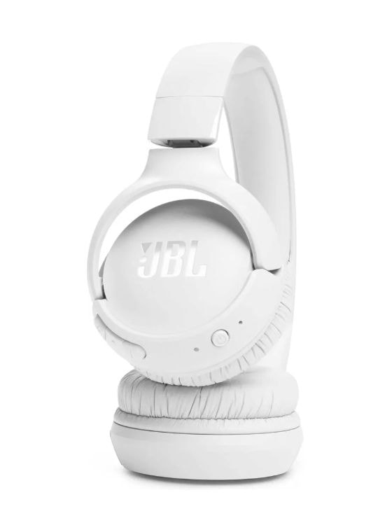 Tune 520BT Over Ear Bluetooth Kopfhörer kabellos 57 h Laufzeit USB Typ-C  (Weiß) 