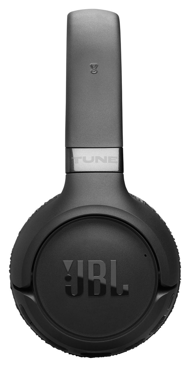 Tune 680NC Ohraufliegender Bluetooth Kopfhörer kabelgebunden&kabellos 76 h Laufzeit USB Typ-C  (Schwarz) 