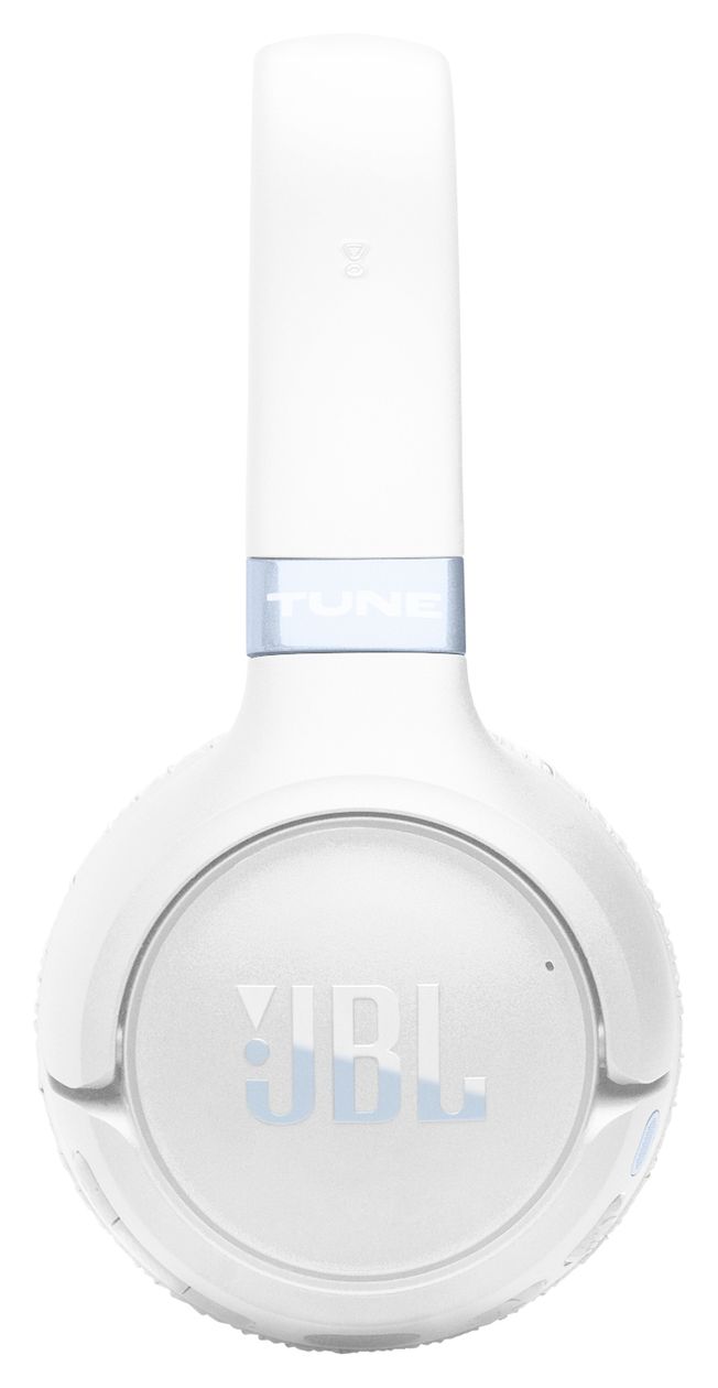 Tune 680NC Ohraufliegender Bluetooth Kopfhörer kabelgebunden&kabellos 76 h Laufzeit USB Typ-C  (Weiß) 