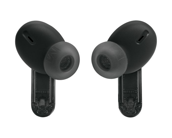 Tune Beam 2 Ghost Edition In-Ear Bluetooth Kopfhörer kabellos 12 h Laufzeit IP54  (Schwarz) 