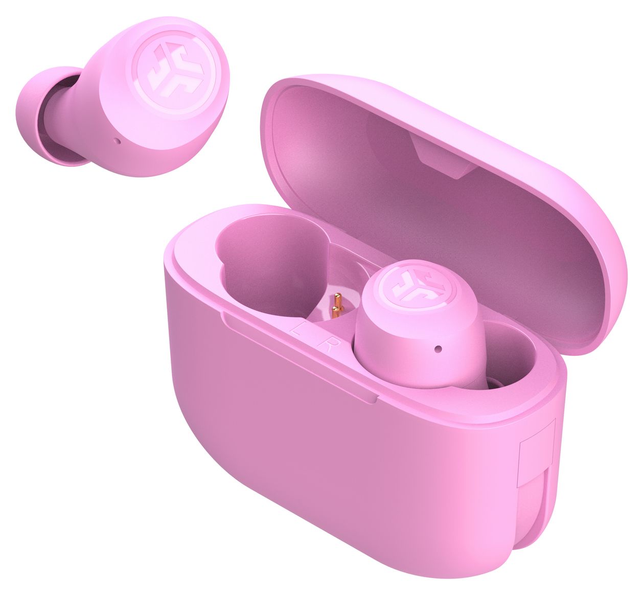 Go Air Pop In-Ear Bluetooth Kopfhörer Kabellos TWS 32 h Laufzeit IPX4  (Pink) 