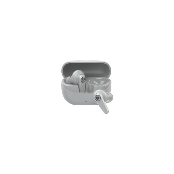 Go Pods ANC In-Ear Bluetooth Kopfhörer Kabellos TWS 26 h Laufzeit IP55 USB Typ-C  (Grau) 
