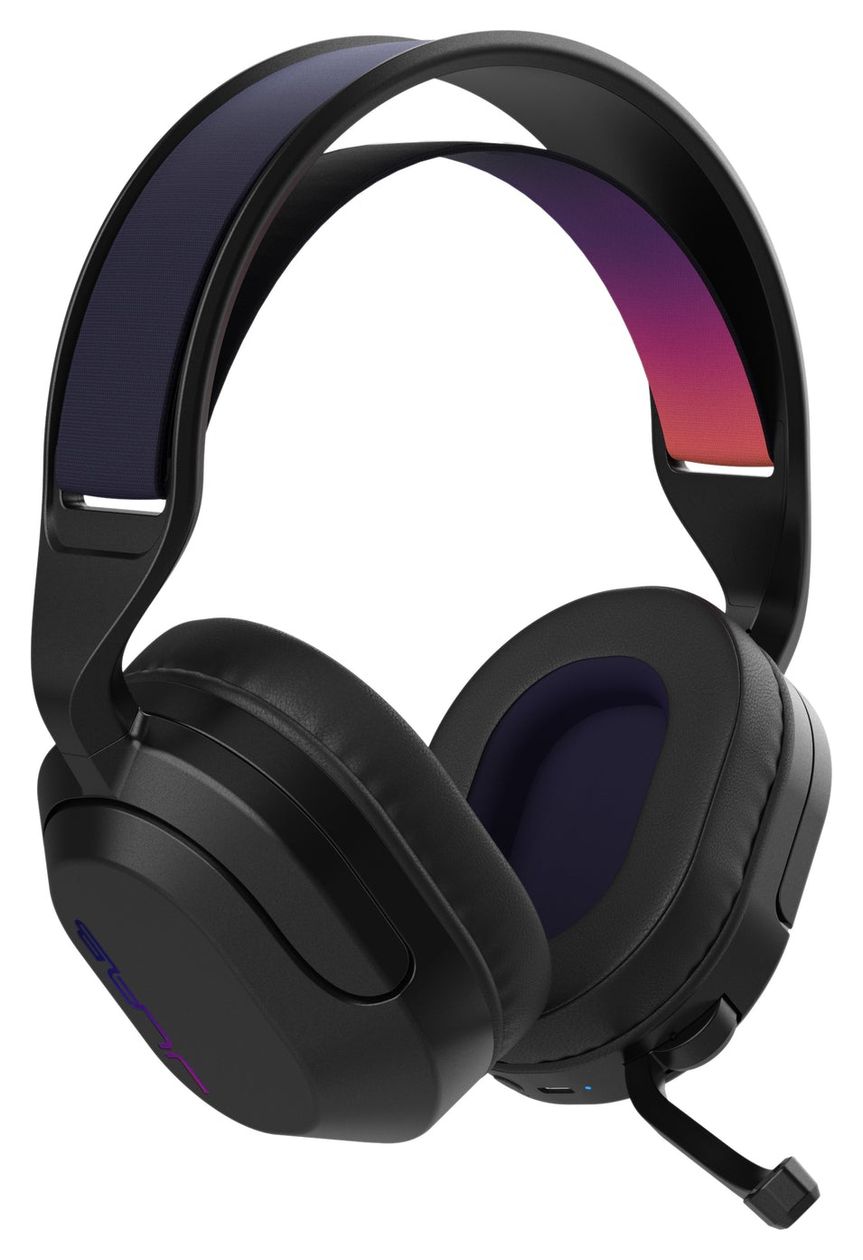 Nightfall Ohraufliegender Bluetooth Kopfhörer kabellos 70 h Laufzeit USB Typ-C  (Schwarz) 