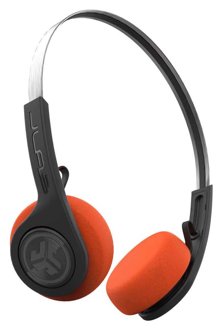 Rewind 2 Wireless Retro Bluetooth Kopfhörer kabellos Mikro-USB  (Schwarz, Orange) 