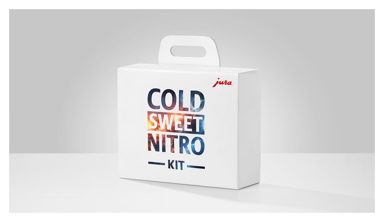 24328 Cold Sweet Nitro Kit  Syrup attachment (Schwarz, Edelstahl, Transparent) 
