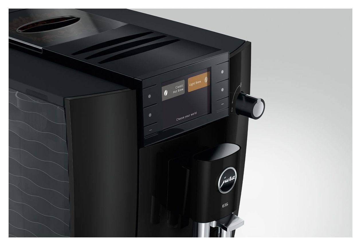 E6 Kaffeevollautomat 15 bar 1,9 l AutoClean (Piano Black (EC)) 