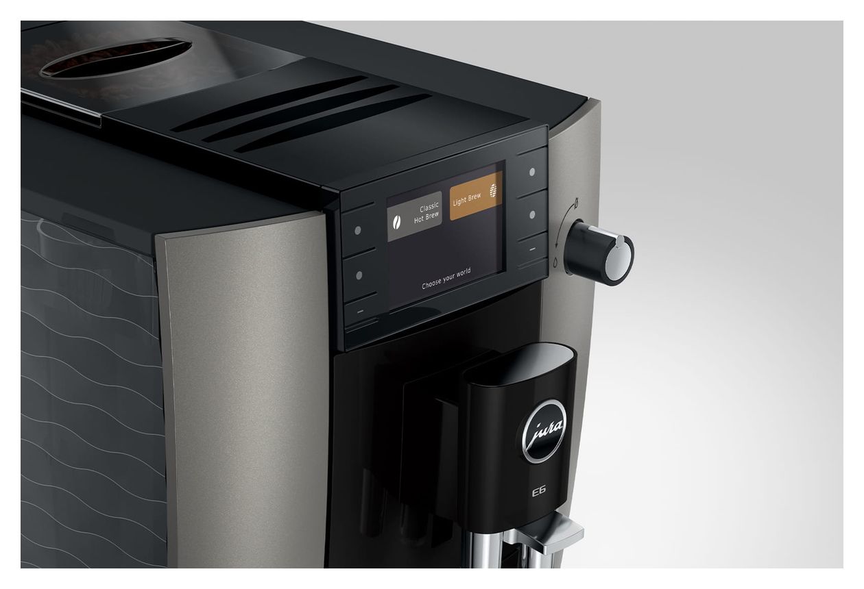 E6 (ED) Kaffeevollautomat 15 bar 1,9 l AutoClean (Dark Inox (EC)) 