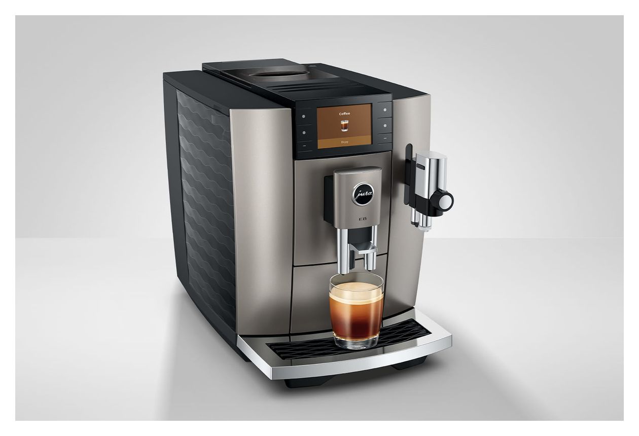 E8 Kaffeevollautomat 15 bar 1,9 l AutoClean  (Silber) 