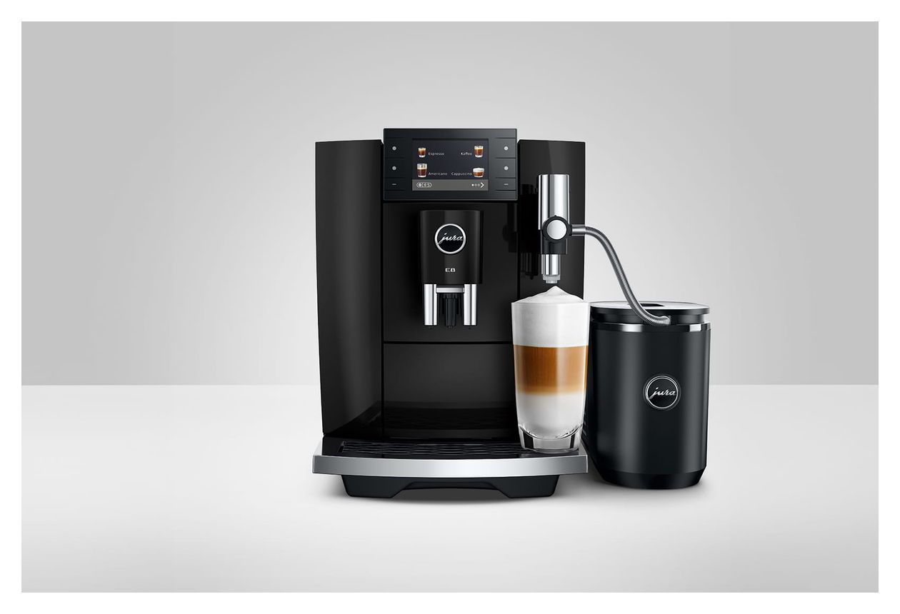 E8 Kaffeevollautomat 15 bar 1,9 l AutoClean  (Schwarz) 