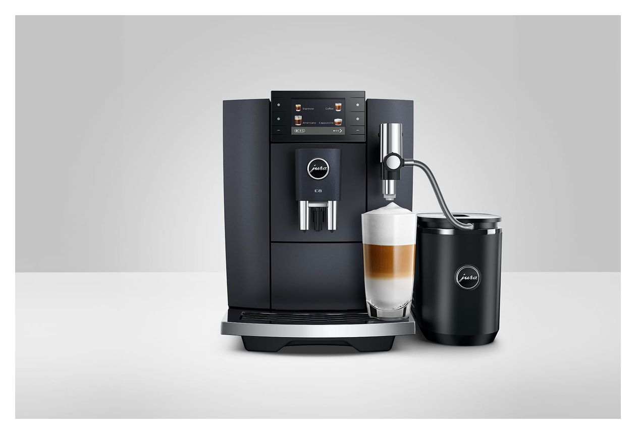 E8 Kaffeevollautomat 15 bar 1,9 l AutoClean  (Schwarz) 