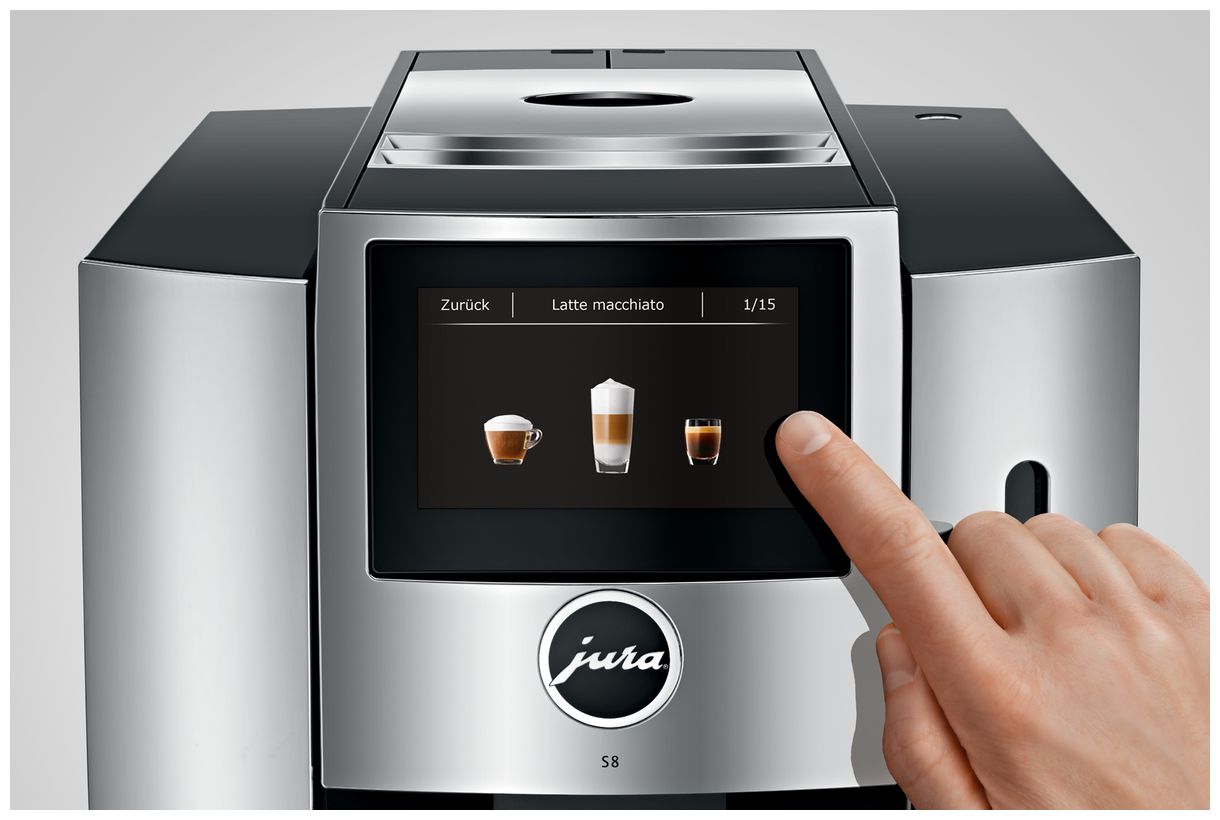 S8 Kaffeevollautomat 15 bar 1,9 l 280 g AutoClean (Chroom) 