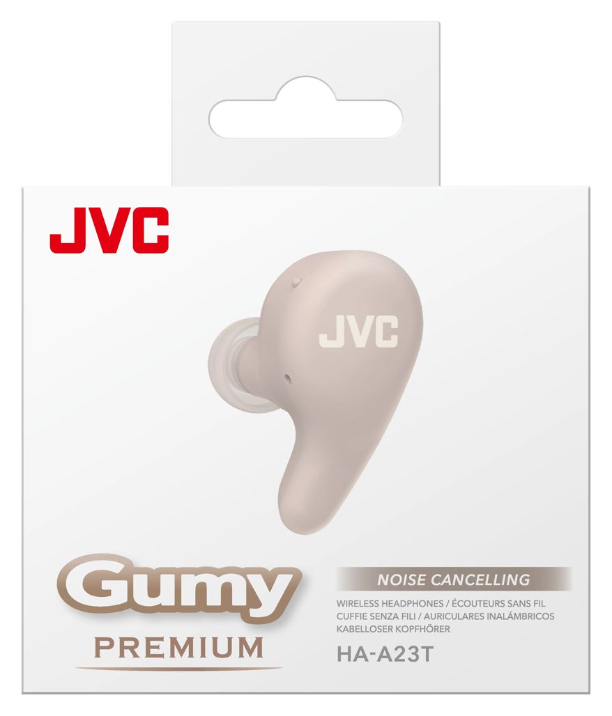 HA-A23T-T-U In-Ear Bluetooth Kopfhörer Kabellos TWS 7,5 h Laufzeit IPX4  (Beige) 