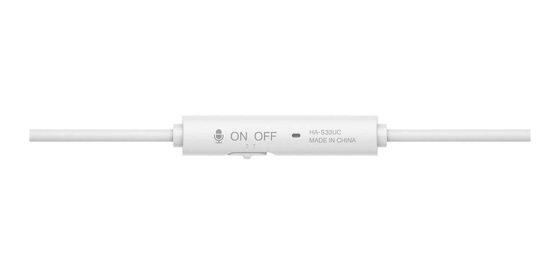 HA-S33UC Ohraufliegender Kopfhörer Kabelgebunden USB Typ-C  (Weiß) 