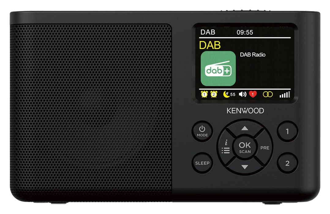 CR-M33DAB Bluetooth DAB, DAB+, FM Radio Tragbar  (Schwarz) 