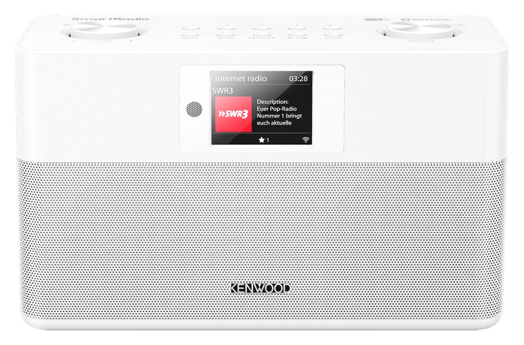 CR-ST100S-W Bluetooth DAB+, FM Radio Internet  (Weiß) 