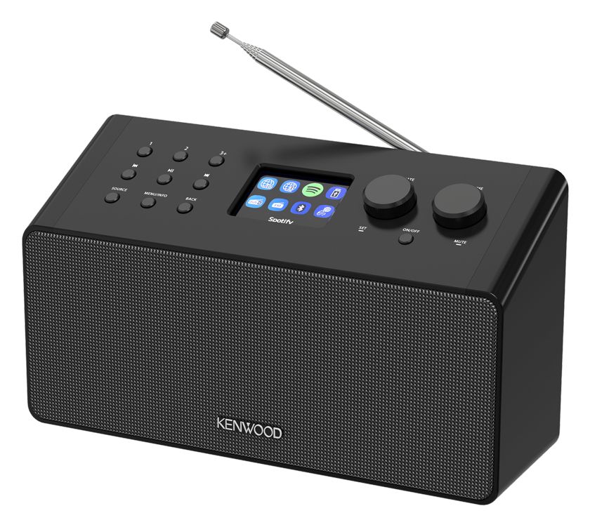 CR-ST90S-B Bluetooth DAB+, FM Radio Internet  (Schwarz) 