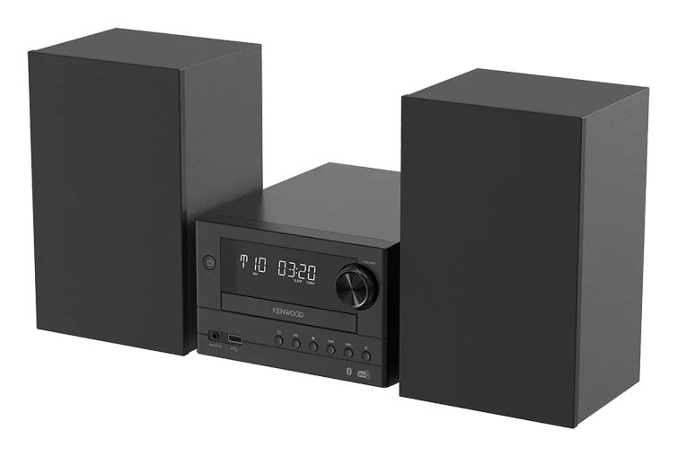 M-450DAB Heim-Audio-Mikrosystem DAB+, FM 10 W Bluetooth  (Schwarz) 
