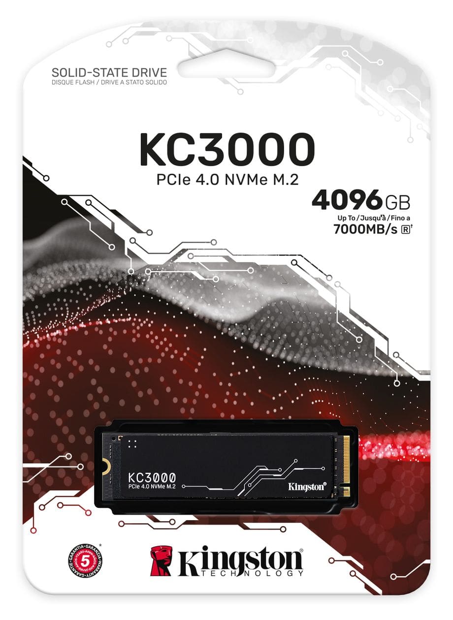 KC3000 4 TB SSD PCI Express 4.0 M.2 