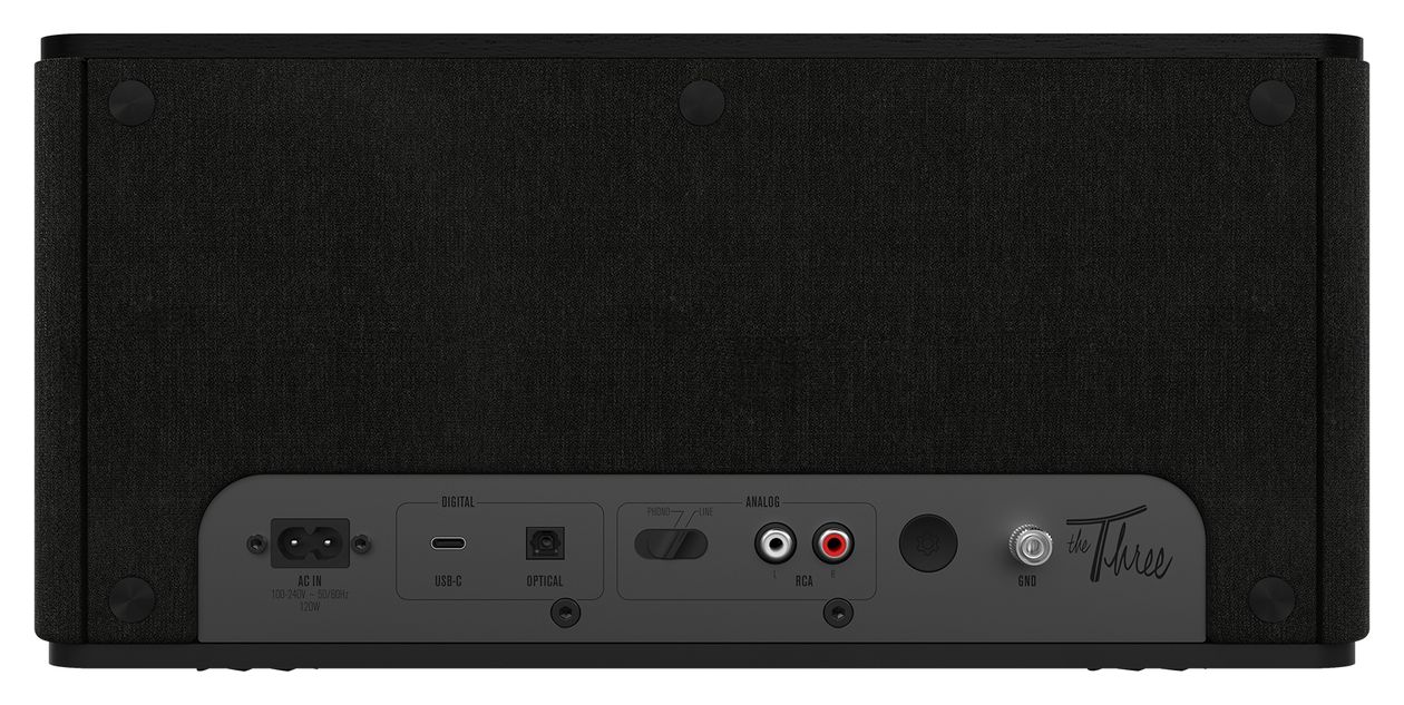 The Three Plus 120 W Bluetooth Lautsprecher  (Schwarz) 