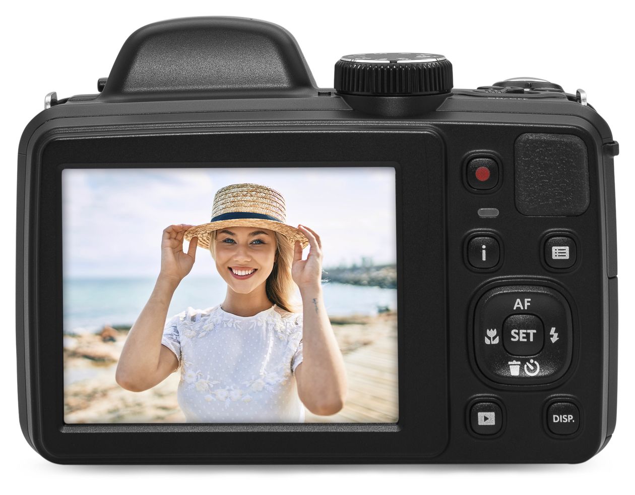 Pixpro AZ425 Astro Zoom  Bridgekamera 42x Opt. Zoom  (Schwarz) 