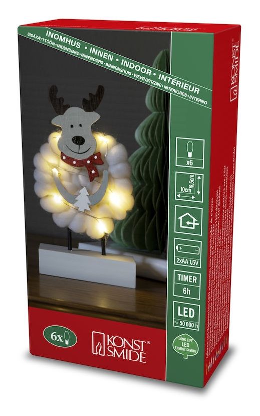 3266-210 LED Warmweiß (2800K) Batterie/Akku 
