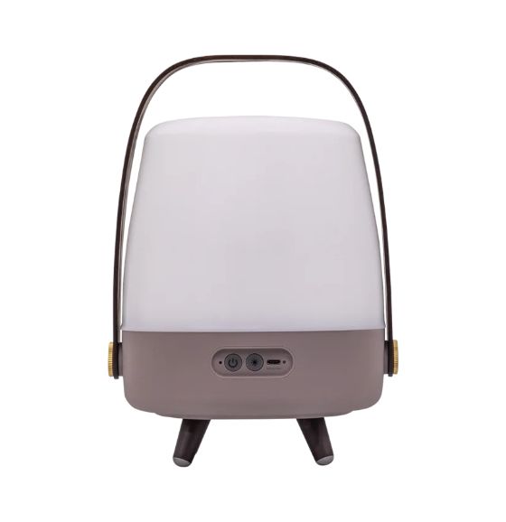 Lite-up Play Mini 8 W Bluetooth Lautsprecher Laufzeit bis 11 h  (Beige, Weiß, Holz) 