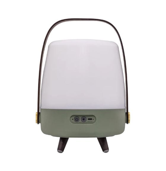 Lite-up Play Mini 8 W Bluetooth Lautsprecher Laufzeit bis 11 h  (Grün, Weiß, Holz) 