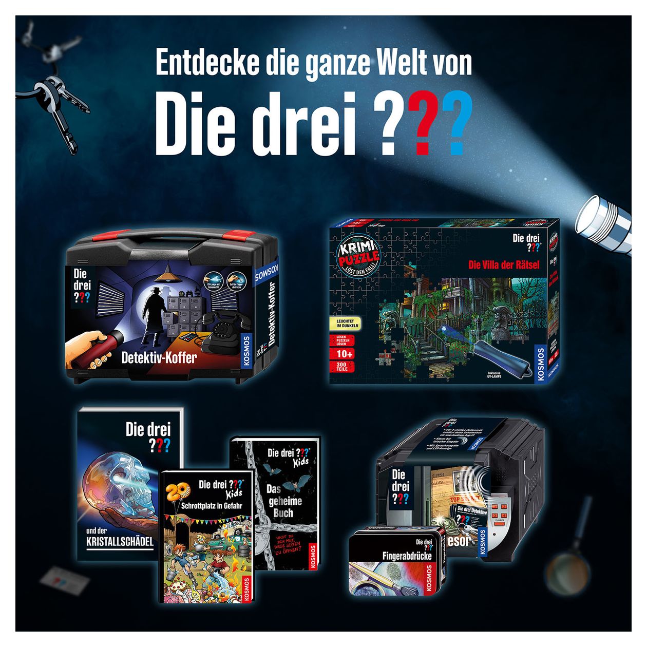 Die drei ??? Metall-Sucher 