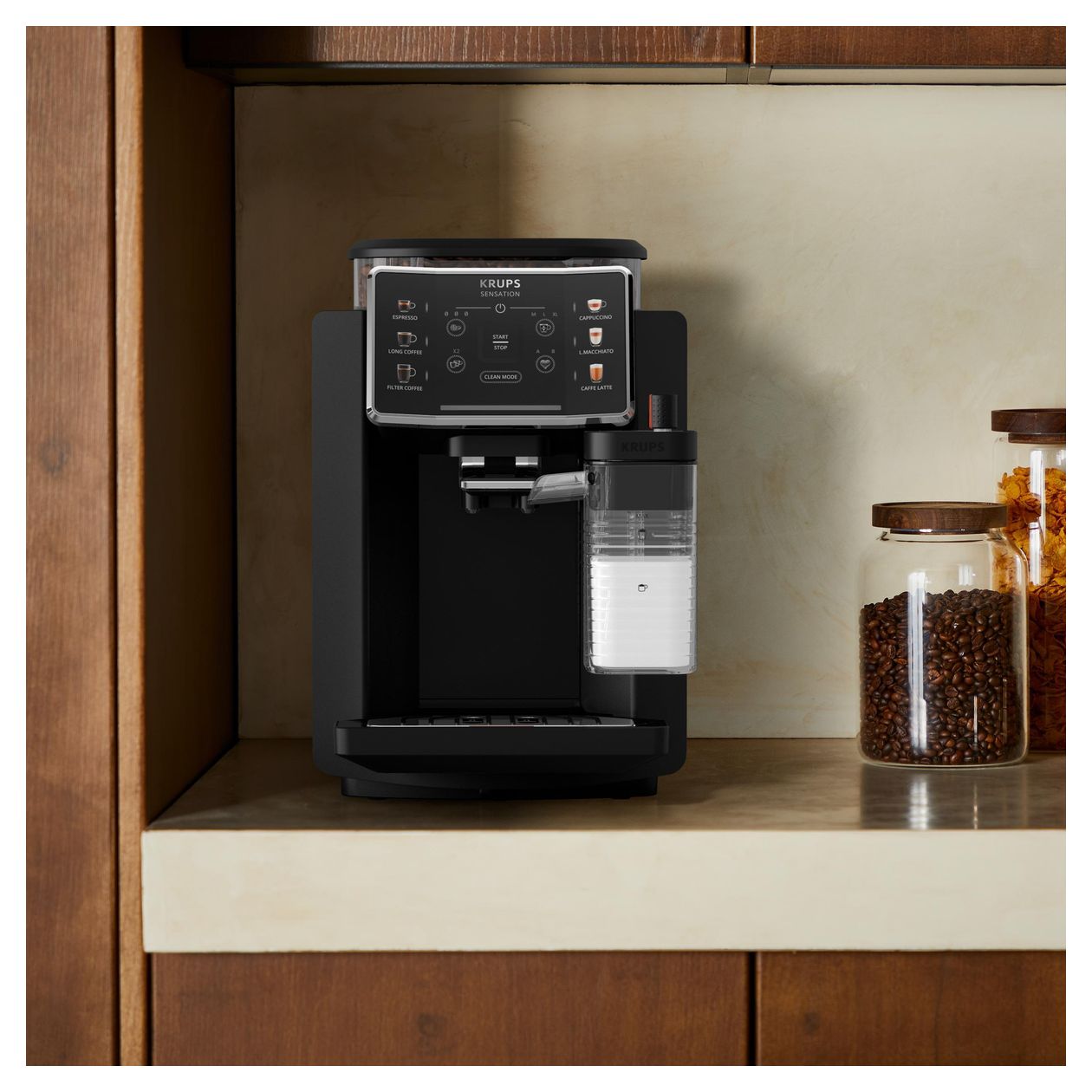 EA9128D Sensation Milk Kaffeevollautomat  (Schwarz) 