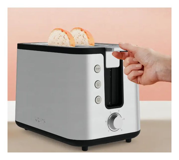 KH442D Control Line Toaster 850 W 2 Scheibe(n) 6 Stufen  (Edelstahl) 